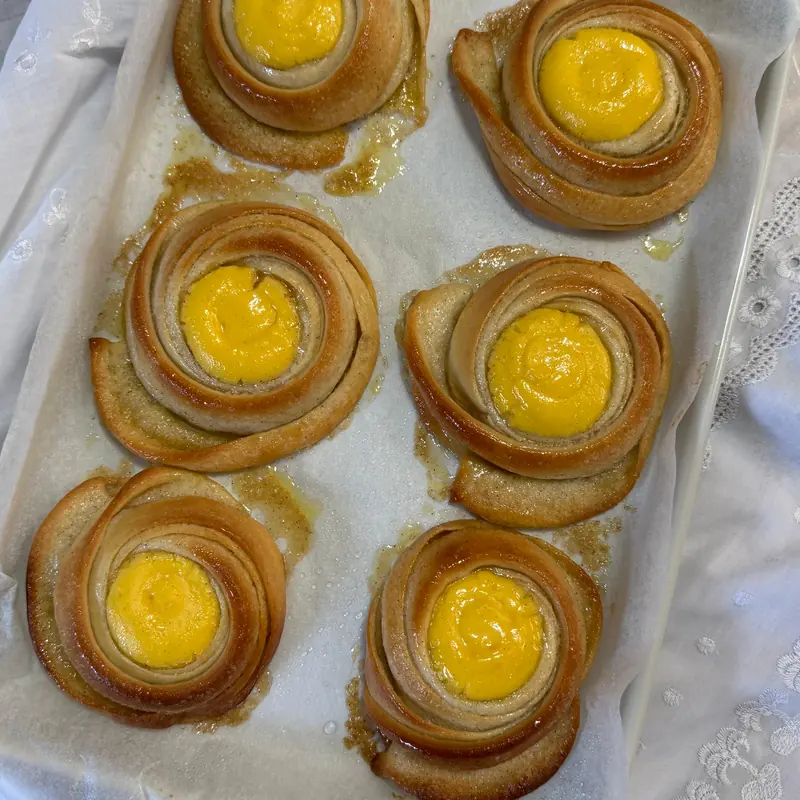 Vanilla Custard Buns